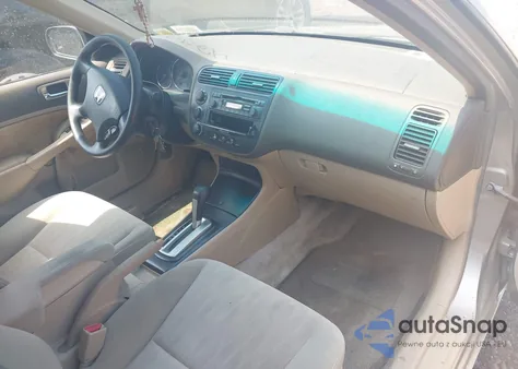 2003 Honda Civic Ex z USA, uszkodzony, nr VIN 2HGES26703H510334